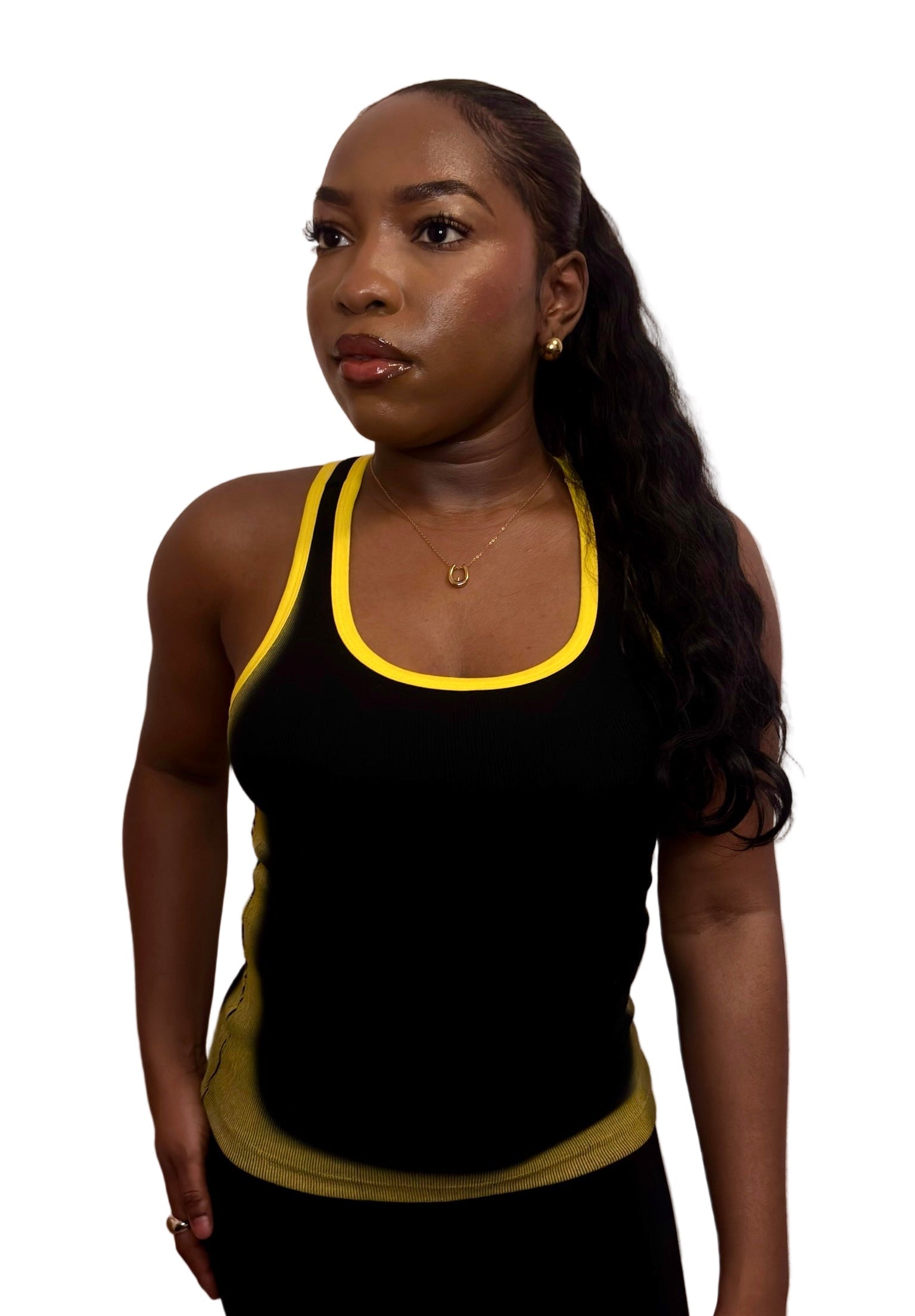 AUREN Ribbed Cotton Vest Top