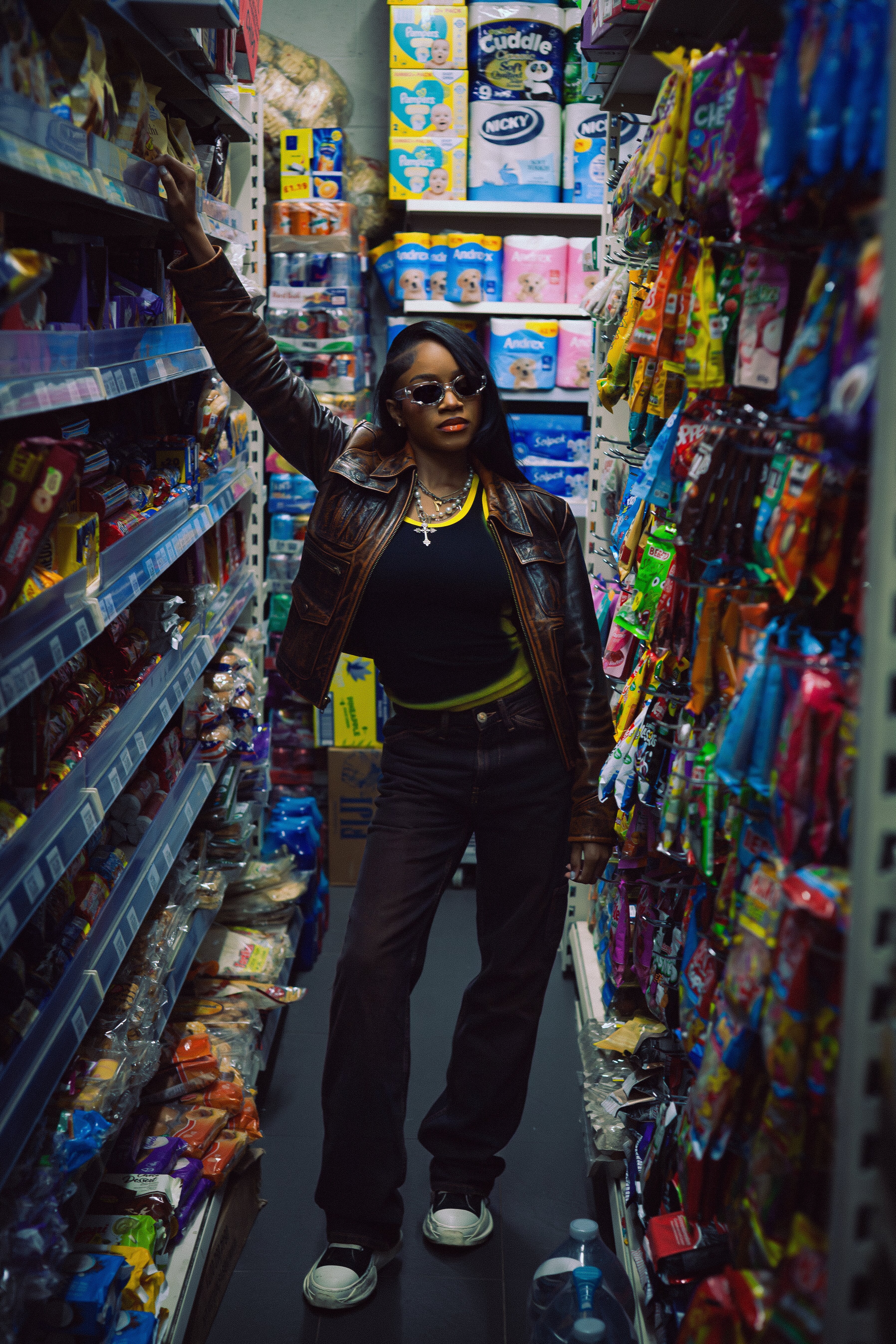 AUREN Ribbed Cotton Vest Top