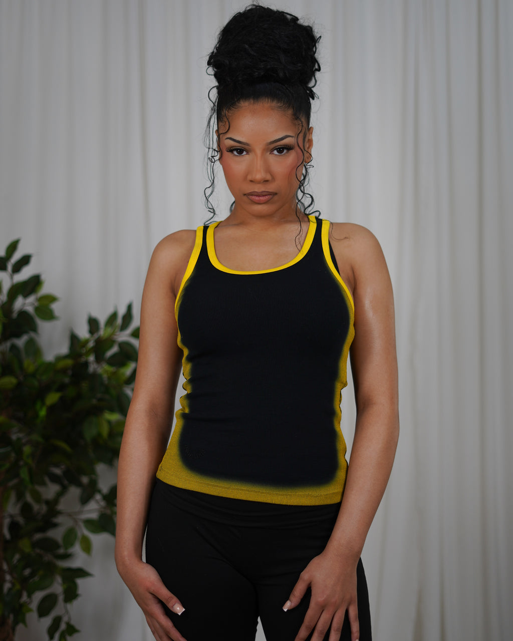 AUREN Ribbed Cotton Vest Top